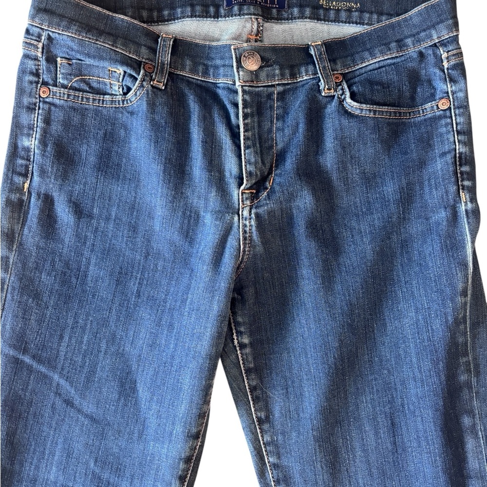 Fidelity Belladonna Straight Leg Jeans Medium Wash